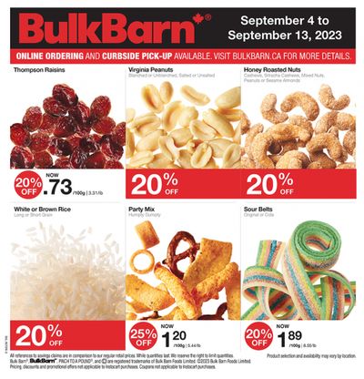 Bulk Barn Canada Flyer Deals: Save 25% off Select Items