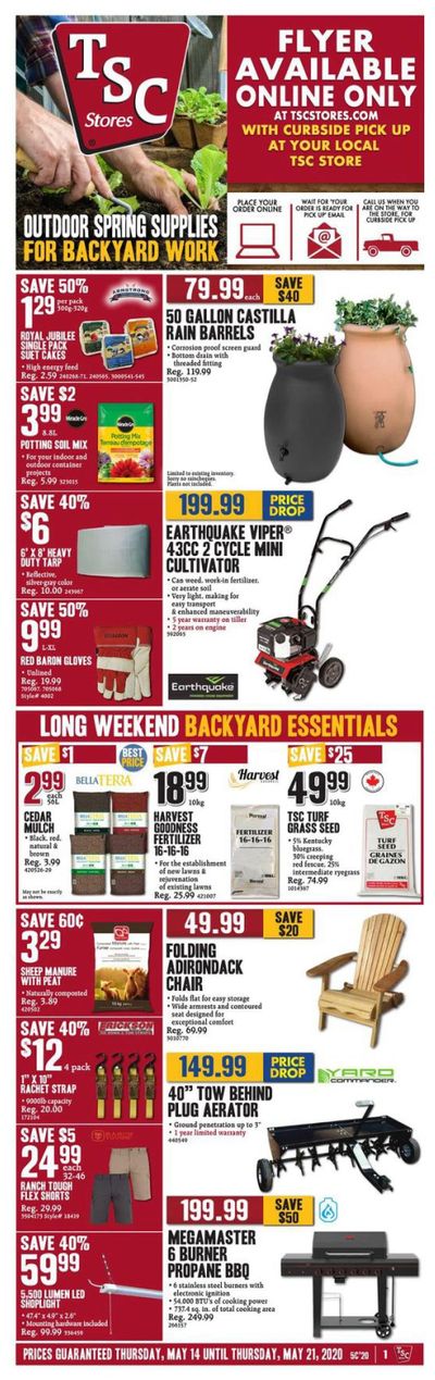 TSC Stores Flyer May 14 to 21