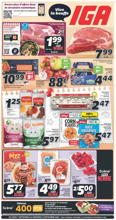 IGA (QC) Flyer September 7 to 13