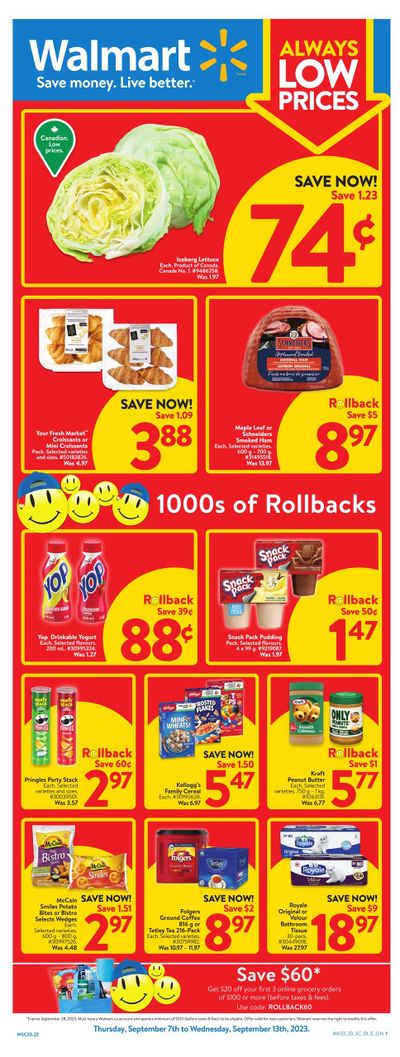 Walmart (ON) Flyer September 7 to 13