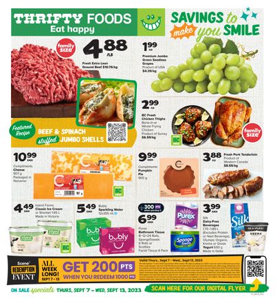 Thrifty Foods Flyer September 7 to 13