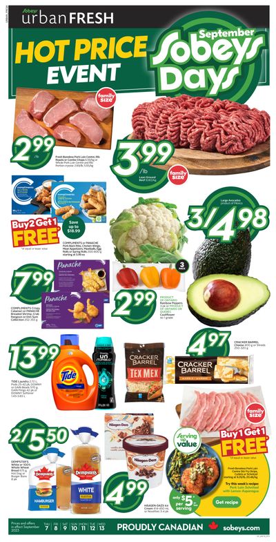 Sobeys Urban Fresh Flyer September 7 to 13