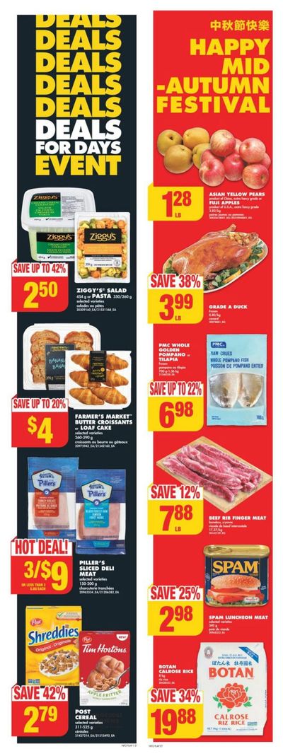 No Frills (ON) Flyer September 7 to 13