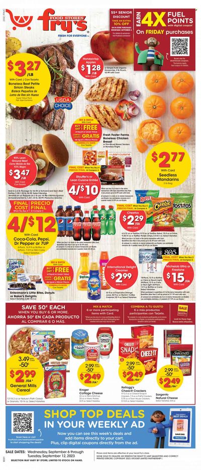 Fry’s (AZ) Weekly Ad Flyer Specials September 6 to September 12, 2023
