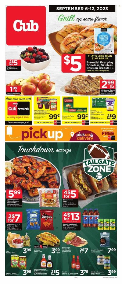 Cub Foods (IL) Weekly Ad Flyer Specials September 6 to September 12, 2023
