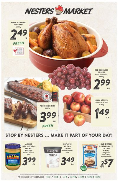 Nesters Market (BC) Flyer September 7 to 13