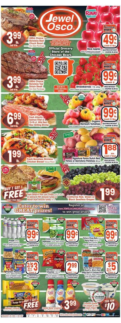 Jewel Osco (IL) Weekly Ad Flyer Specials September 6 to September 12, 2023