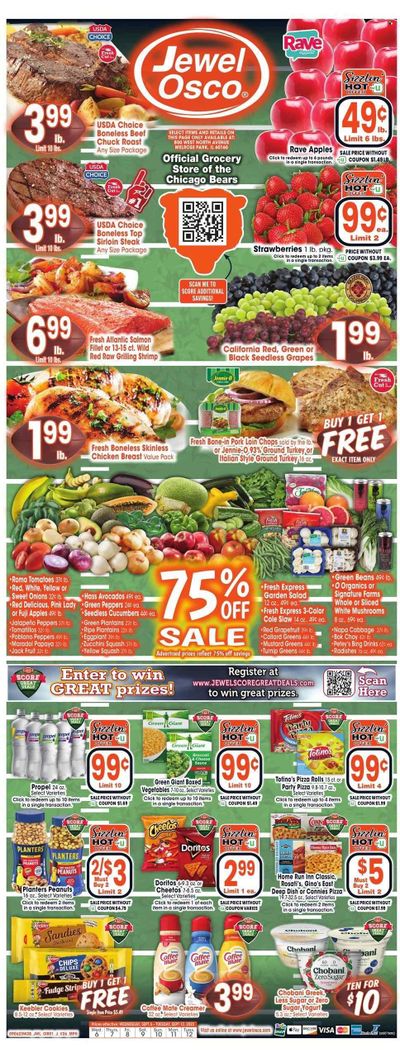 Jewel Osco (IL) Weekly Ad Flyer Specials September 6 to September 12, 2023