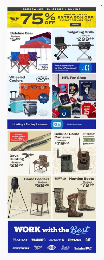 Academy Sports + Outdoors Weekly Ad Flyer Specials September 5 to September 16, 2023