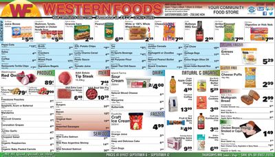 Western Foods Flyer September 6 to 12