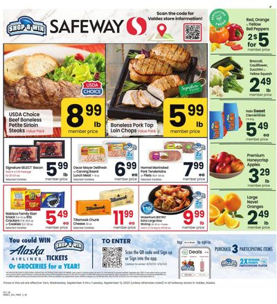 Safeway (AK) Weekly Ad Flyer Specials September 6 to September 12, 2023