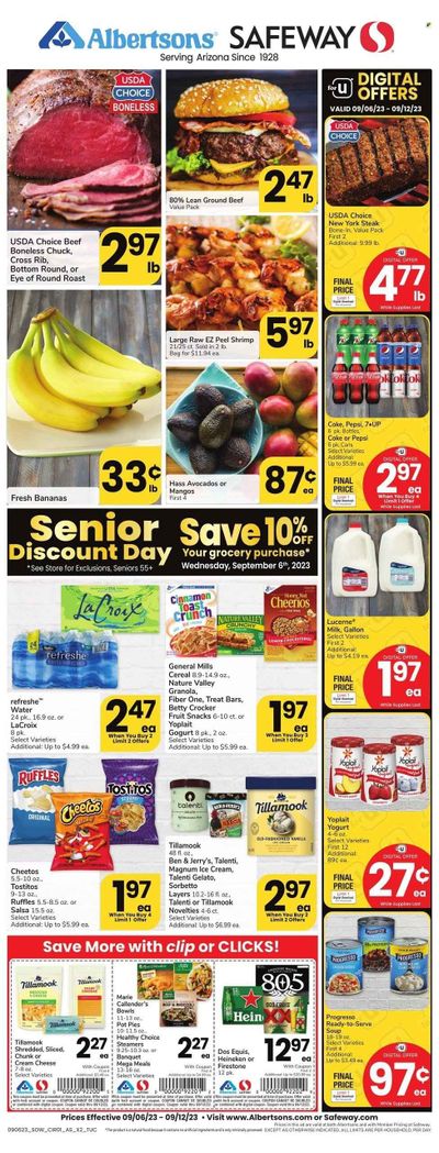 Safeway (AZ) Weekly Ad Flyer Specials September 6 to September 12, 2023