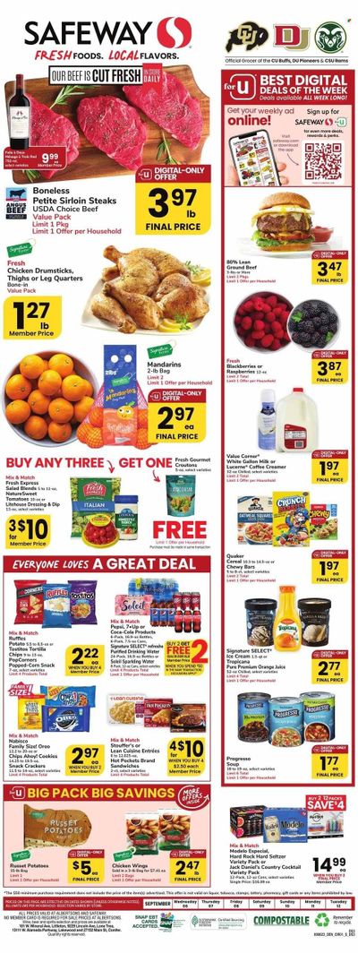 Safeway (CO) Weekly Ad Flyer Specials September 6 to September 12, 2023