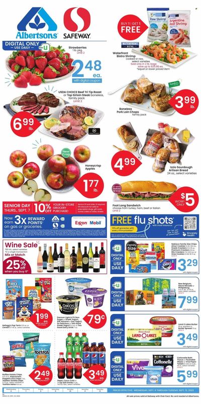 Safeway (MT) Weekly Ad Flyer Specials September 6 to September 12, 2023