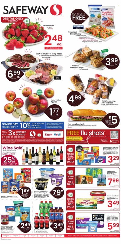 Safeway (MT) Weekly Ad Flyer Specials September 6 to September 12, 2023