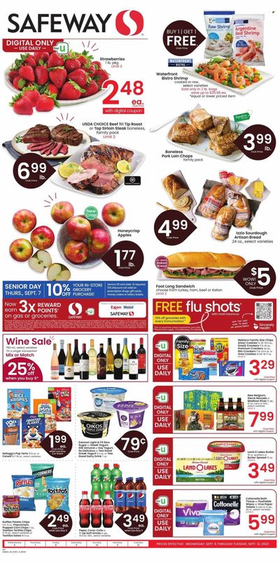 Safeway (MT) Weekly Ad Flyer Specials September 6 to September 12, 2023
