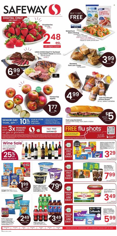 Safeway (MT) Weekly Ad Flyer Specials September 6 to September 12, 2023