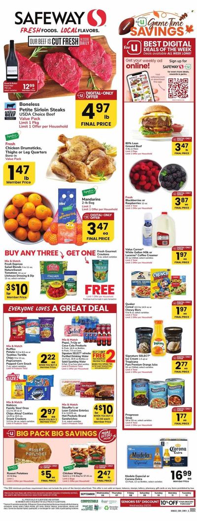 Safeway (NE) Weekly Ad Flyer Specials September 6 to September 12, 2023