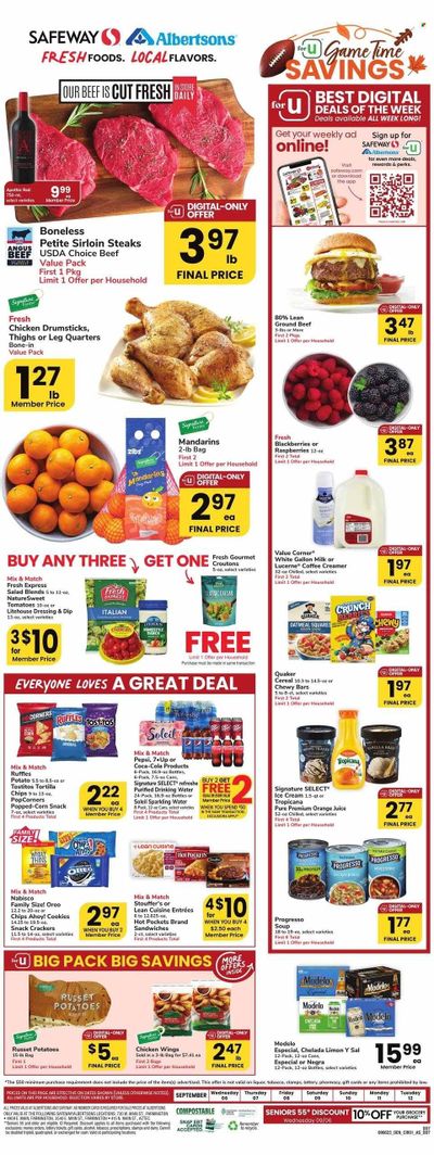 Safeway (NM) Weekly Ad Flyer Specials September 6 to September 12, 2023