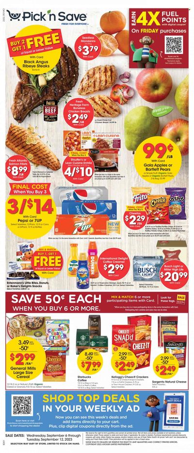 Pick ‘n Save (WI) Weekly Ad Flyer Specials September 6 to September 12, 2023