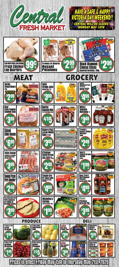 Central Fresh Market Flyer May 14 to 21