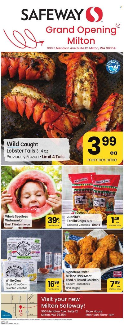 Safeway (WA) Weekly Ad Flyer Specials September 6 to September 12, 2023
