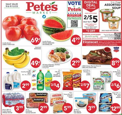 Pete's Fresh Market (IL) Weekly Ad Flyer Specials September 6 to September 12, 2023