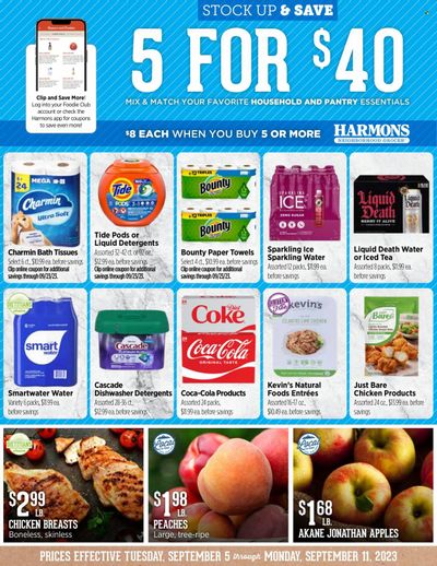 Harmons (UT) Weekly Ad Flyer Specials September 5 to September 11, 2023