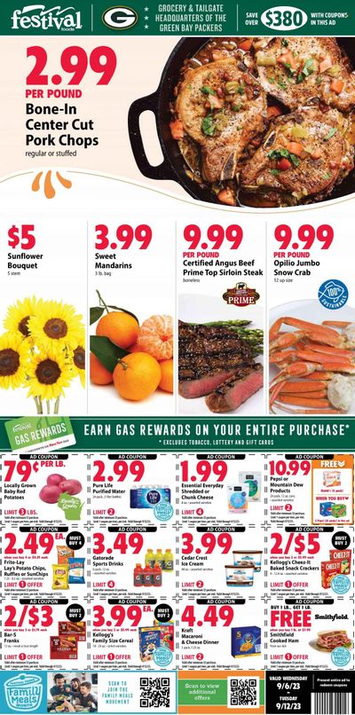 Festival Foods (WI) Weekly Ad Flyer Specials September 6 to September 12, 2023