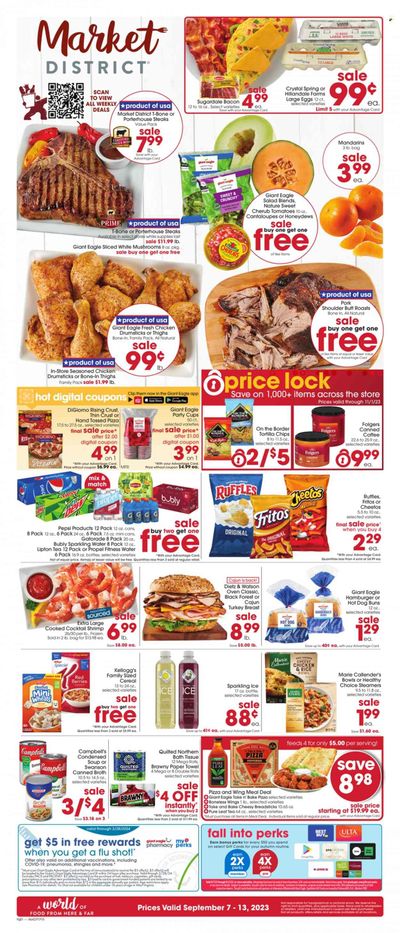 Giant Eagle (PA) Weekly Ad Flyer Specials September 7 to September 13, 2023