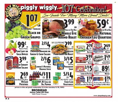 Piggly Wiggly (GA, SC) Weekly Ad Flyer Specials September 6 to September 12, 2023