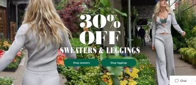 American Eagle and and Aerie Canada Sale: 30% off Everything Today Only+ 30% off Sweaters and Leggings