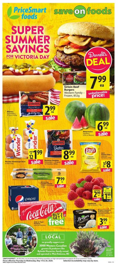 PriceSmart Foods Flyer May 14 to 20