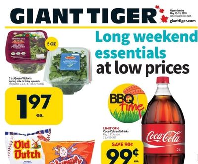 Giant Tiger Canada Flyer Deals May 13th – 19th