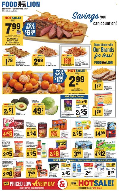 Food Lion Weekly Ad Flyer Specials September 6 to September 12, 2023