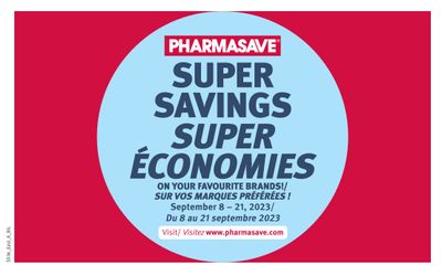 Pharmasave (NB) Flyer September 8 to 21