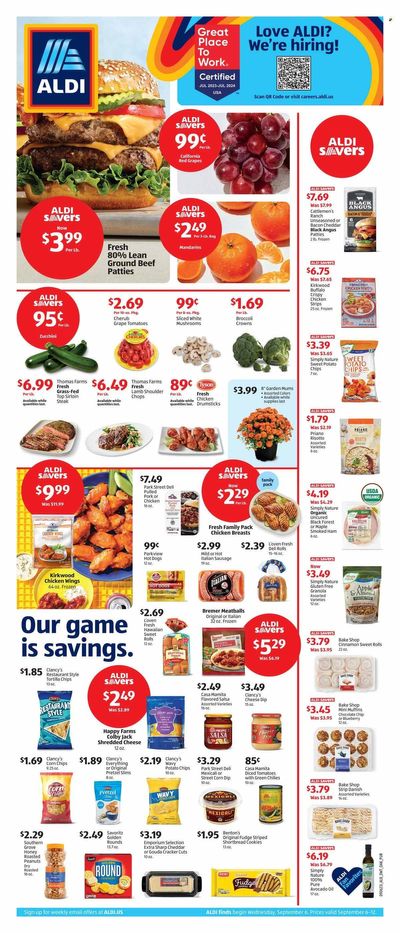 ALDI (IA, IL, WI) Weekly Ad Flyer Specials September 6 to September 12, 2023