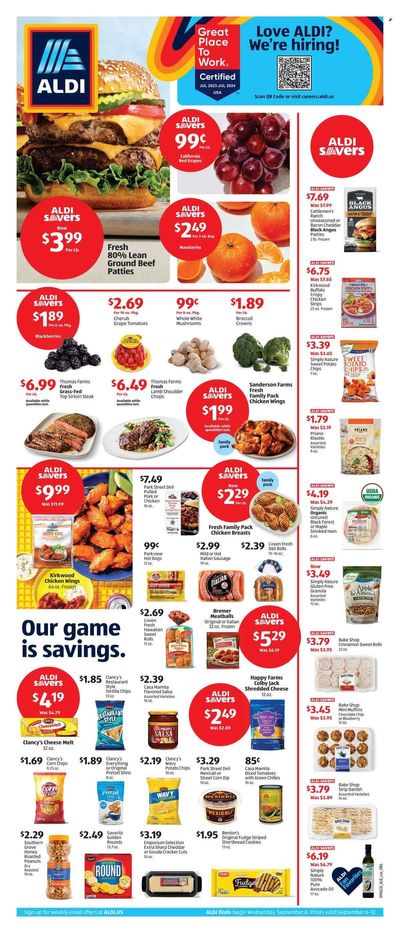 ALDI (LA) Weekly Ad Flyer Specials September 6 to September 12, 2023
