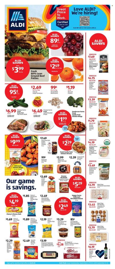 ALDI (OK) Weekly Ad Flyer Specials September 6 to September 12, 2023