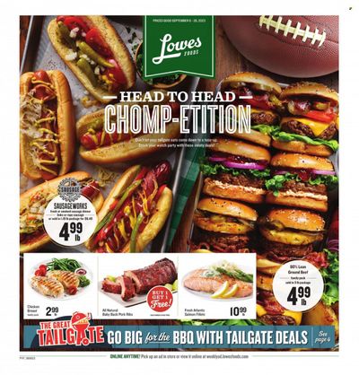 Lowes Foods (NC, SC) Weekly Ad Flyer Specials September 6 to September 26, 2023