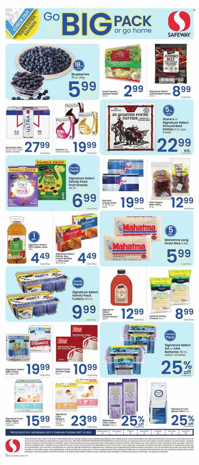 Safeway (WY) Weekly Ad Flyer Specials September 6 to September 12, 2023