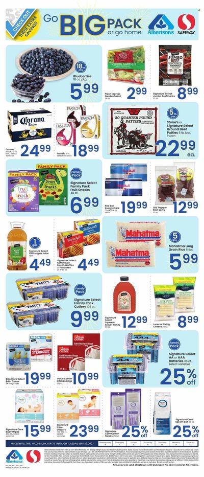 Safeway (MT) Weekly Ad Flyer Specials September 6 to September 12, 2023