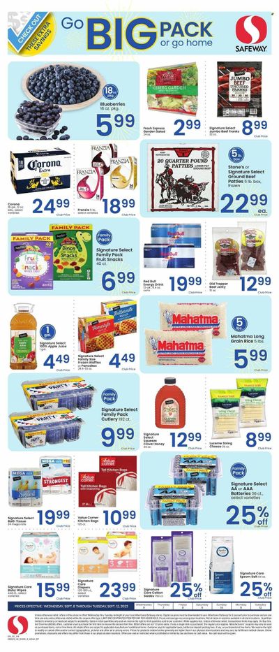 Safeway (MT) Weekly Ad Flyer Specials September 6 to September 12, 2023