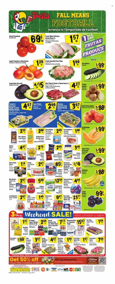 Fiesta Mart (TX) Weekly Ad Flyer Specials September 6 to September 12, 2023