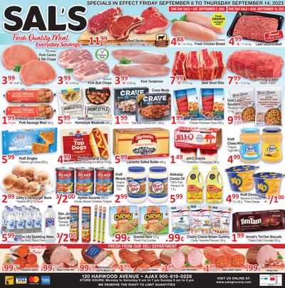 Sal's Grocery Flyer September 8 to 14