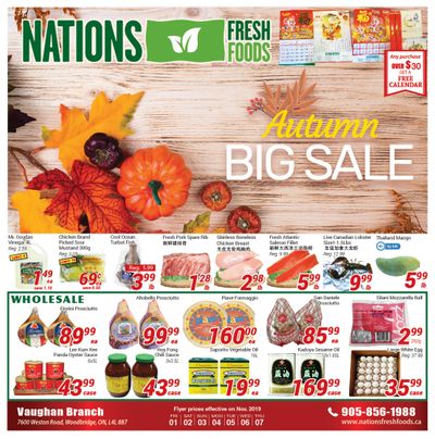 Nations Fresh Foods (Vaughan) Flyer November 1 to 7