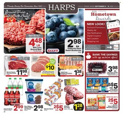 Harps Hometown Fresh (AR, KS, MO, OK) Weekly Ad Flyer Specials September 6 to September 12, 2023