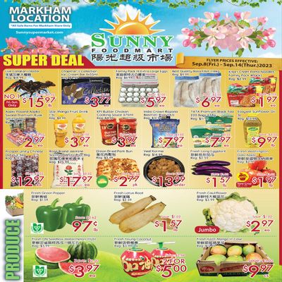 Sunny Foodmart (Markham) Flyer September 8 to 14
