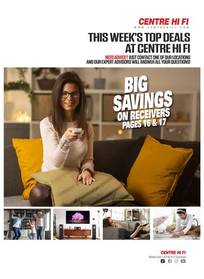 Centre Hi-Fi Flyer September 8 to 14