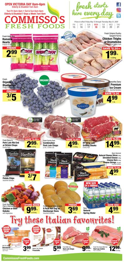 Commisso's Fresh Foods Flyer May 15 to 21